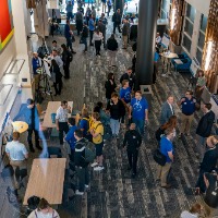 Image above poster session